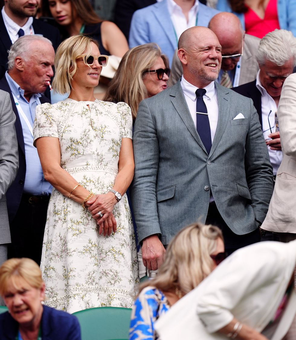 Zara Tindall and Mike Tindall