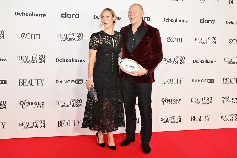 Zara Tindall and Mike Tindall