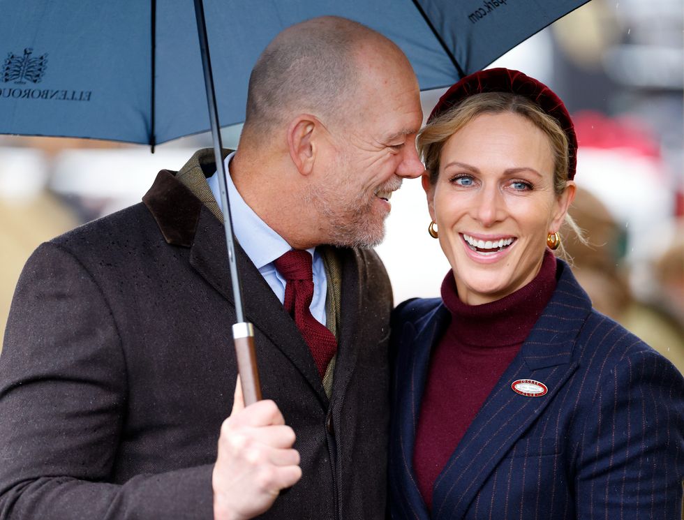 Zara Tindall and Mike Tindall