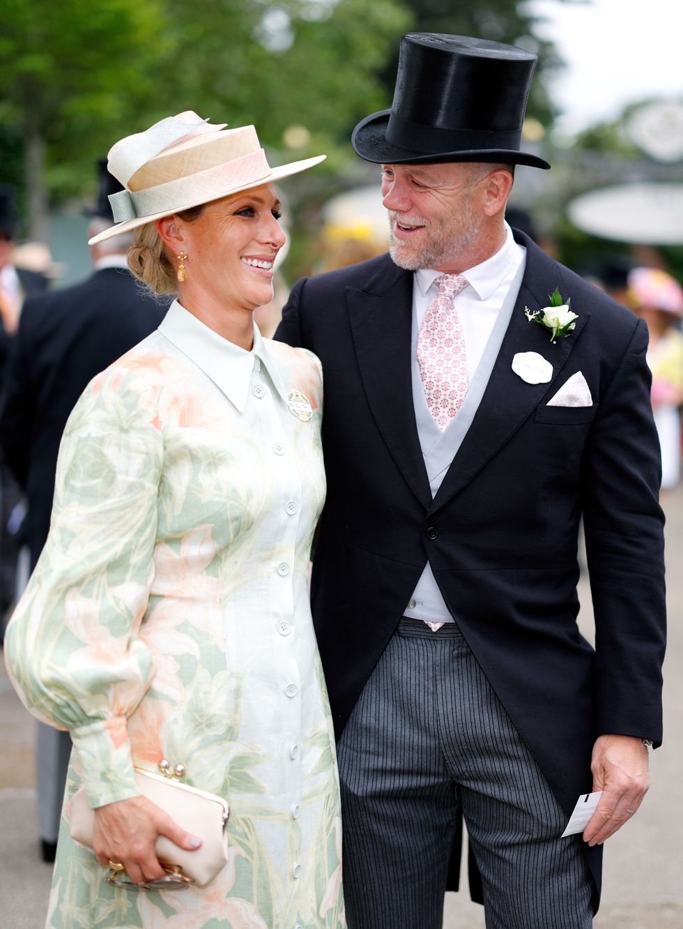 Zara Tindall and Mike Tindall