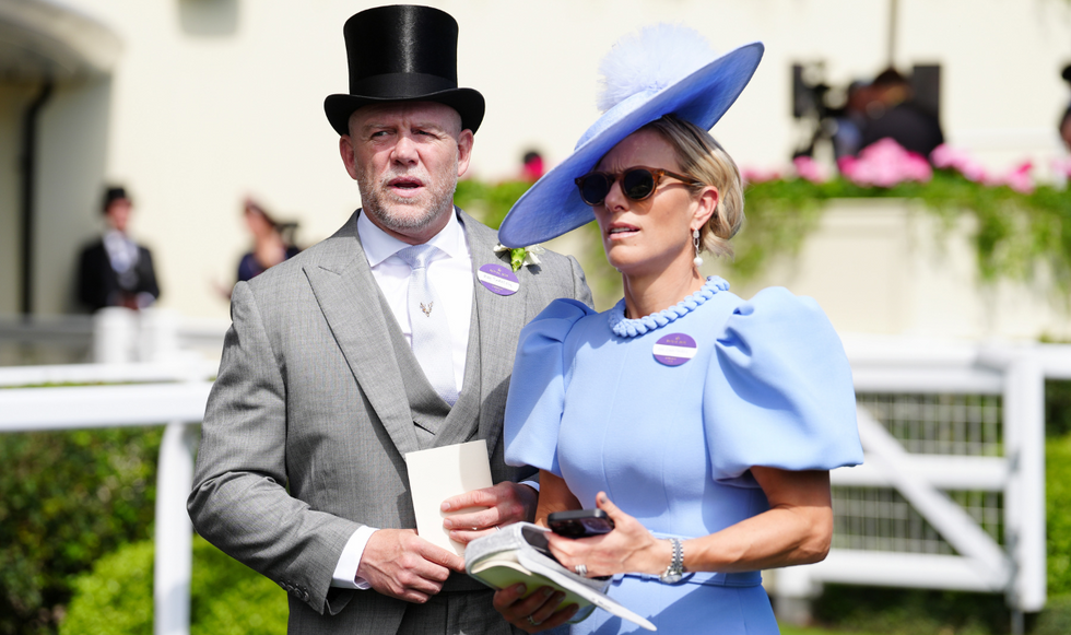 Zara Tindall and Mike Tindall