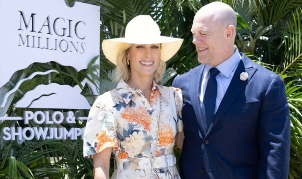 Zara Tindall and Mike Tindall