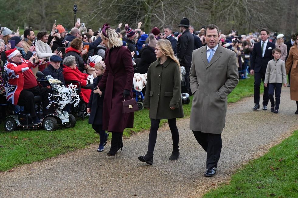 Zara Tindall and Peter Phillips