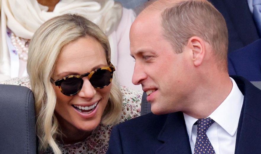 Zara Tindall and Prince William