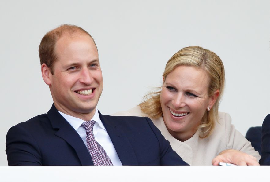 Zara Tindall and Prince William