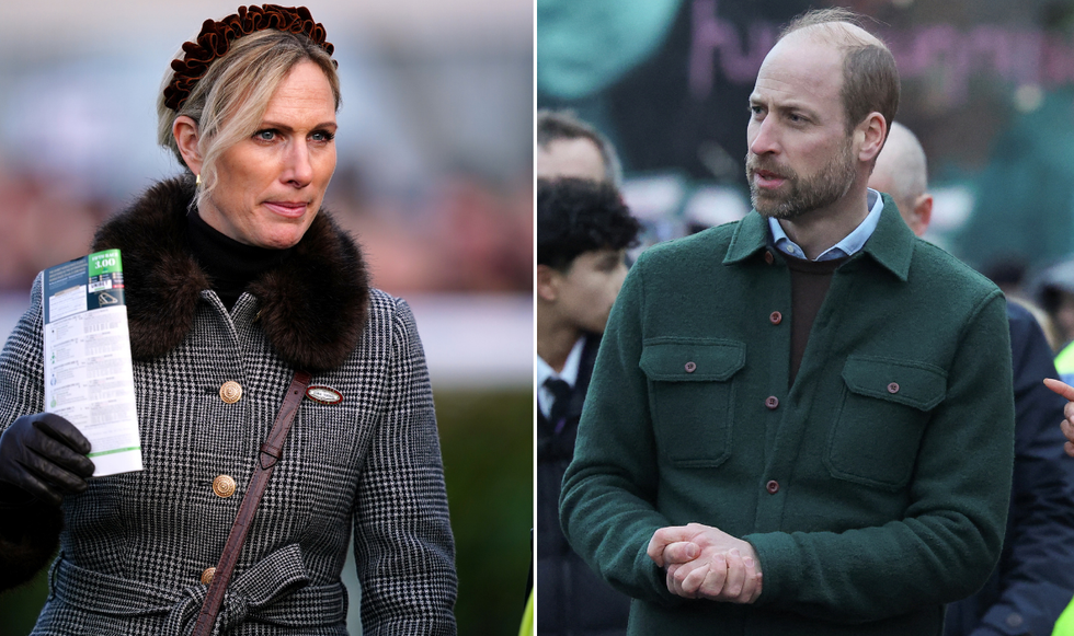 Zara Tindall and Prince William