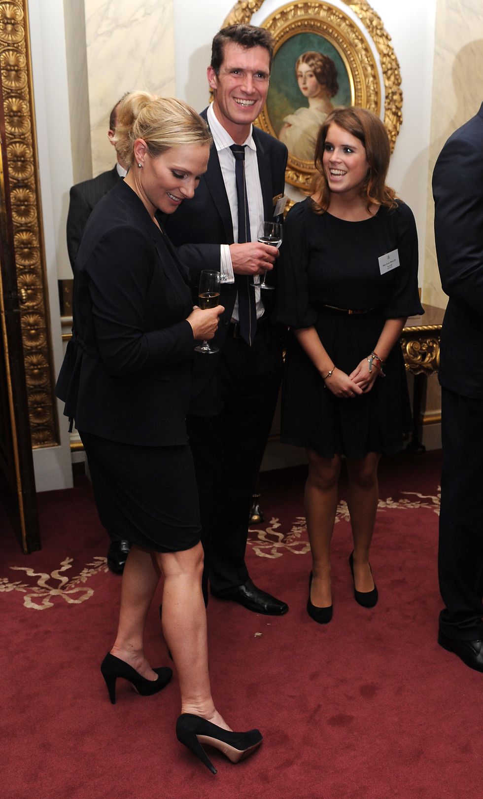 Zara Tindall and Princess Eugenie