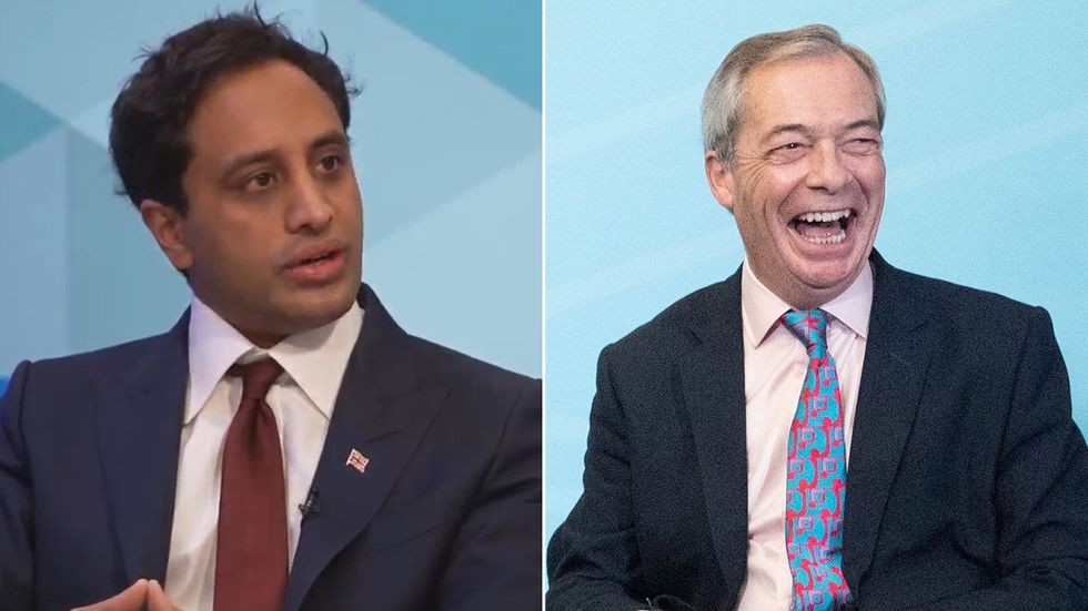 Zia Yusuf, Nigel Farage